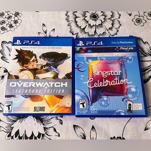 Overwatch Legendary Edition and SingStar Celebration bundle for PS4